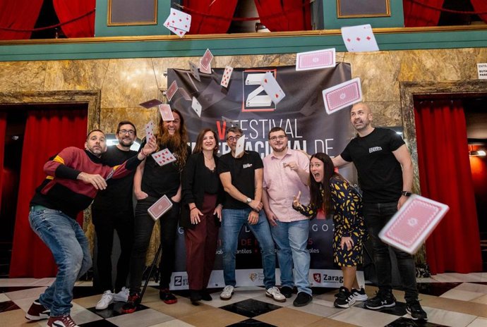 Presentación del V Festival Internacional de Magia Ciudad de Zaragoza (FIMCZ) en el Teatro Principal
