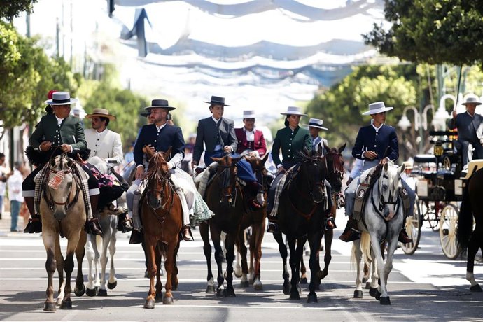 Archivo - Imagen de archivo de la Feria de Málaga.