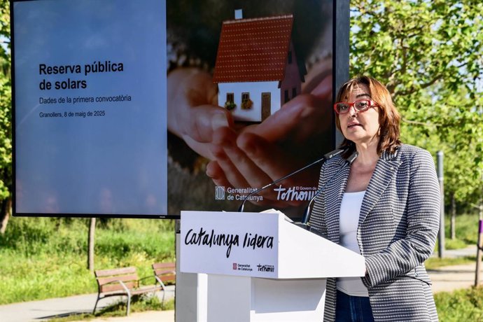 La consellera de Territori, Habitatge i Transició Ecològica, Sílvia Paneque