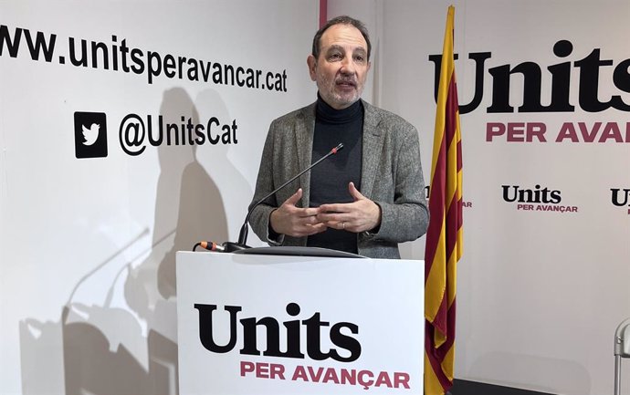 Archivo - El conseller de Justícia i Qualitat Democràtica i secretari general d'Units per Avançar, Ramon Espadaler