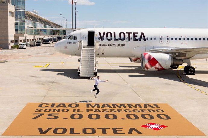 Pasajero 75 millones de Volotea