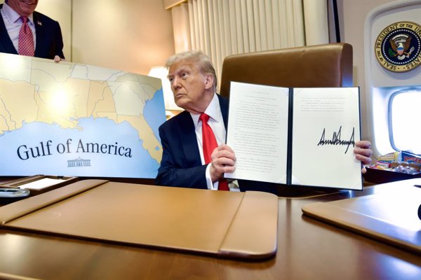 EEUU.- La Cámara de Representantes aprueba un proyecto de ley para rebautizar el golfo de México como golfo de América EEUU.- La Cámara de Representantes aprueba un proyecto de ley para rebautizar el golfo de México como golfo de América