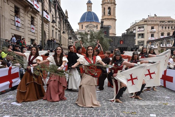 Archivo - Arxiu - Imatge d'arxiu de les festes de Moros i Cristians a Alcoi 
