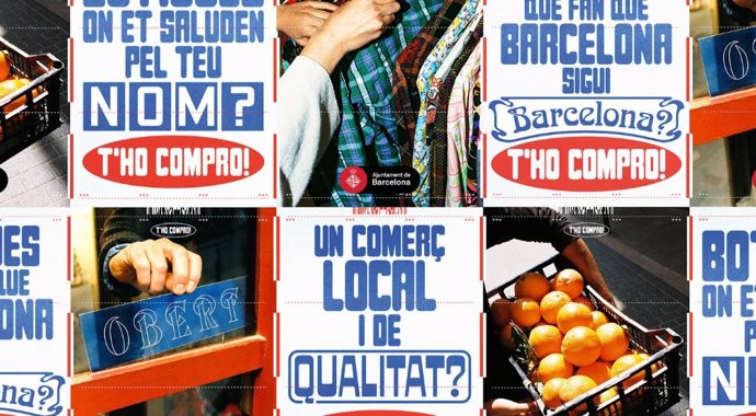 Cartell de la campanya 'T'ho compro'