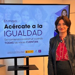 La concejala de Igualdad de Jaén, Eva Funes, presenta la campaña.