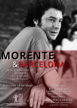 Cartel del documental Morente & Barcelona