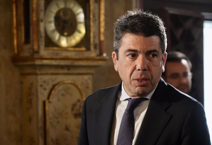 Archivo - Arxivo - El president de la Generalitat, Carlos Mazón, en imatge d'arxiu.