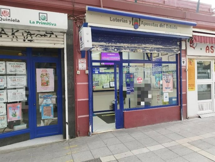 La administración número 1 de Astillero, en la Plaza del Mercado