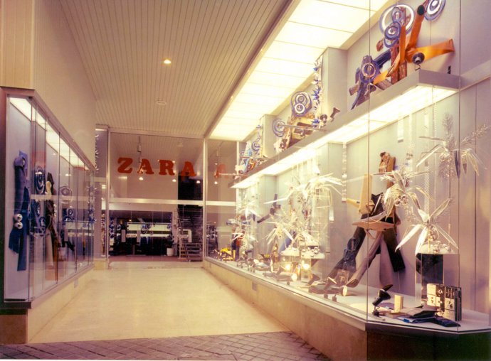 Tienda de Zara en Calle Torreiro (1975)