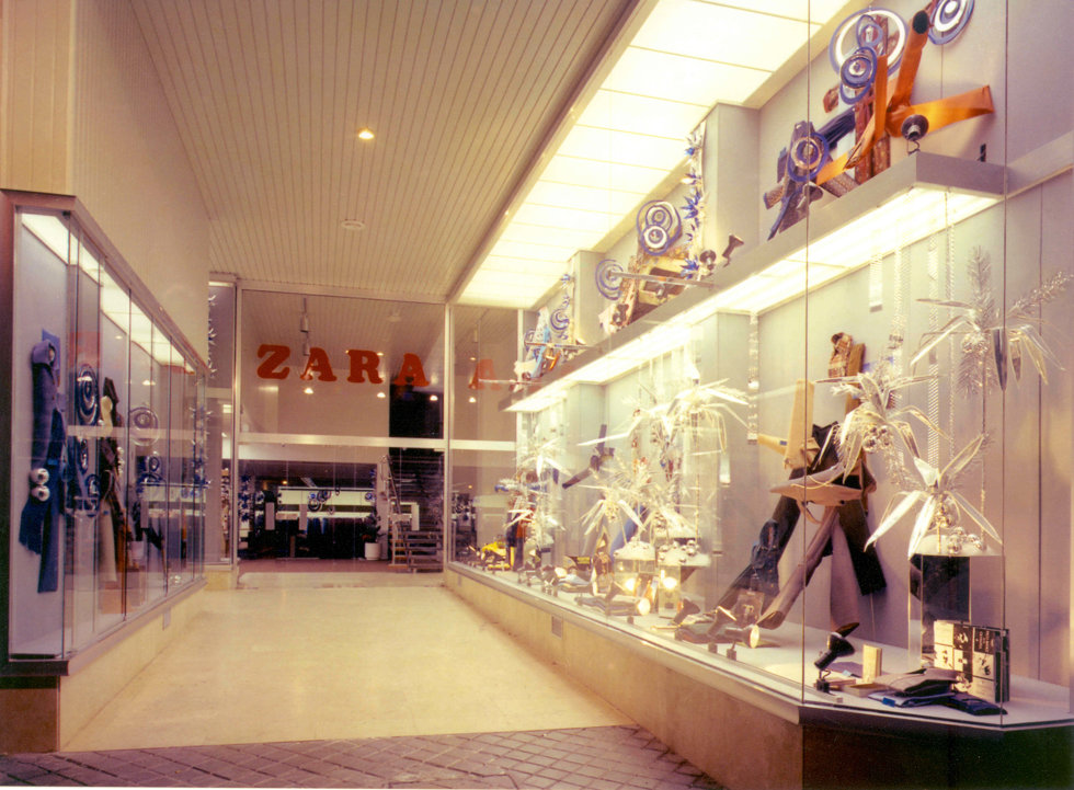 Tienda de Zara en Calle Torreiro (1975)