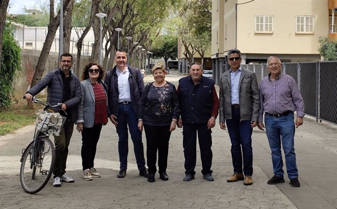 El PSOE de Palma reclama a Martínez y Galmés la reconstrucción de la pasarela de Son Malferit.