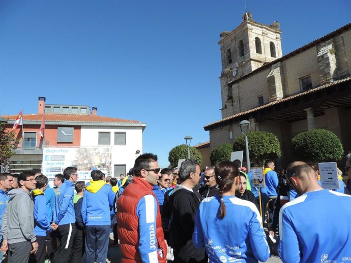 Una imagen de una prueba pasada del circuito 'Palencia, legua a legua'.