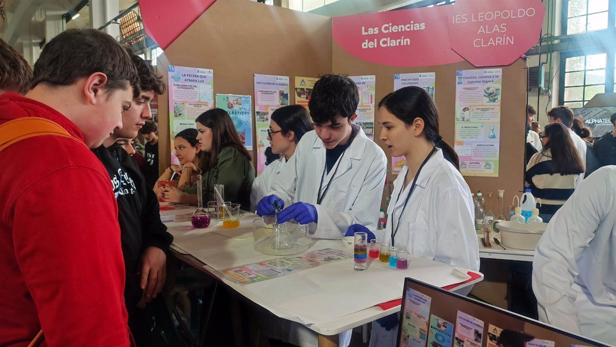 La Feria de la Ciencia se convierte en el  principal escaparate  del ecosistema científico-tecnológico de Asturias