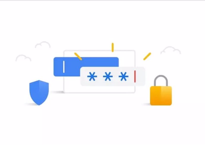 Gerenciador de senhas do Google.