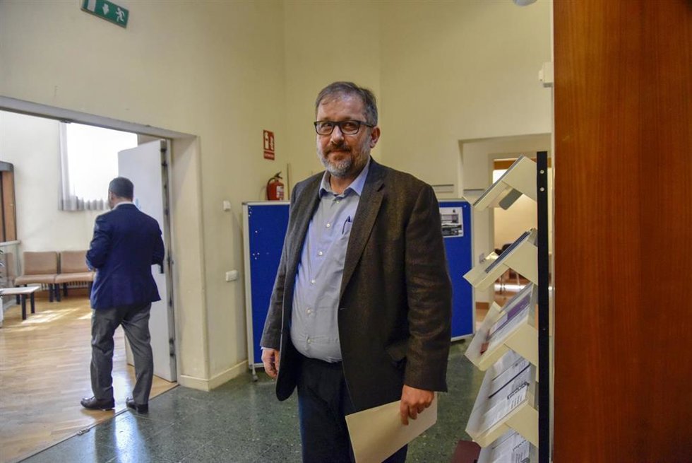 Archivo - El provincial de España de la Compañía de Jesús, Enric Puiggrs Llavinés, comparece en una rueda de prensa, a 7 de junio de 2023, en Barcelona, Catalunya (España). 