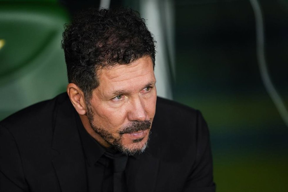 Archivo - El entrenador del Atlético de Madrid, Diego Pablo Simeone.