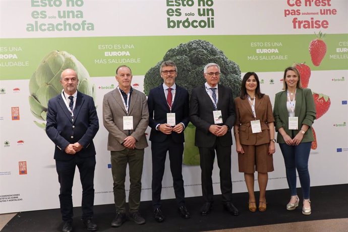 Presentación de la campaña europea ‘Cute-Fresh’, una iniciativa de las asociaciones para la Promoción del Consumo del Brócoli y la Alcachofa para aumentar el consumo de frutas y hortalizas
