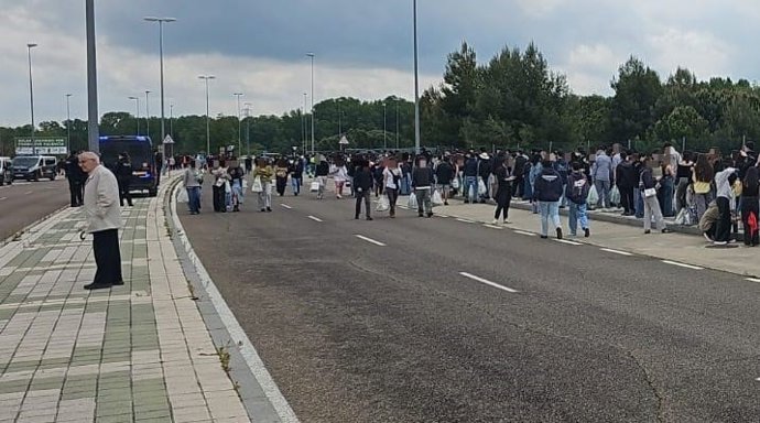Arranca la fiesta de la ITA en Palencia con "tranquilidad total" y sin ningún incidente