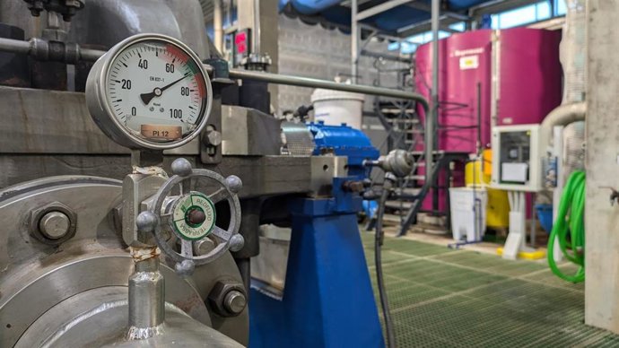 Instalación hidráulica de la red de agua del Govern.