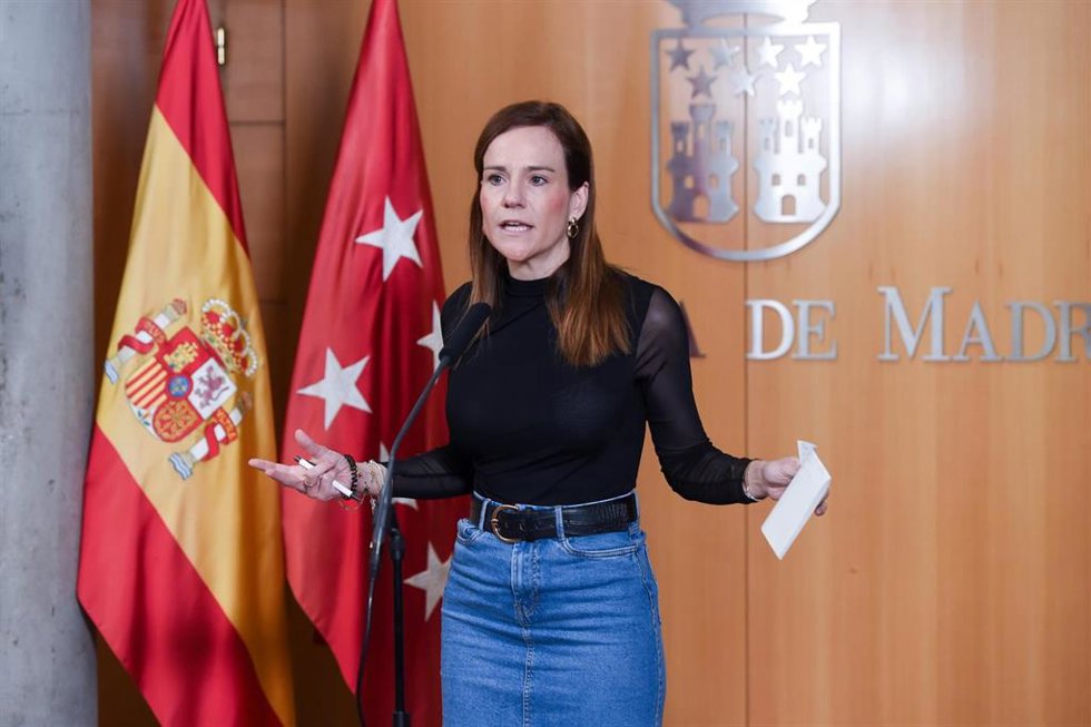 Archivo - La portavoz de Vox en la Asamblea de Madrid, Isabel Pérez Moñino-Aranda.
