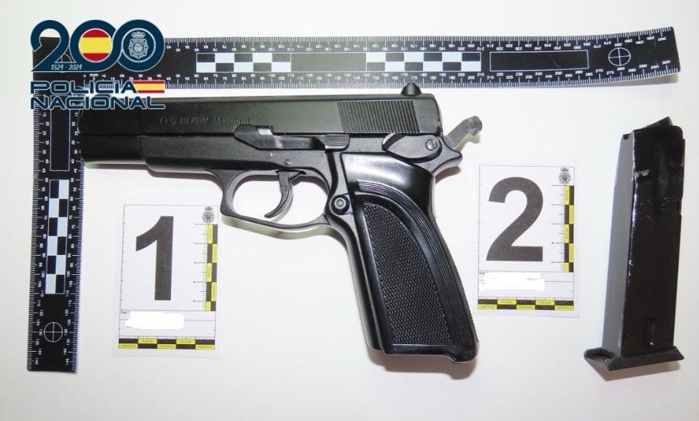 Detenido por robar a punta de pistola a compradores de criptomonedas en Valladolid y Leganés.