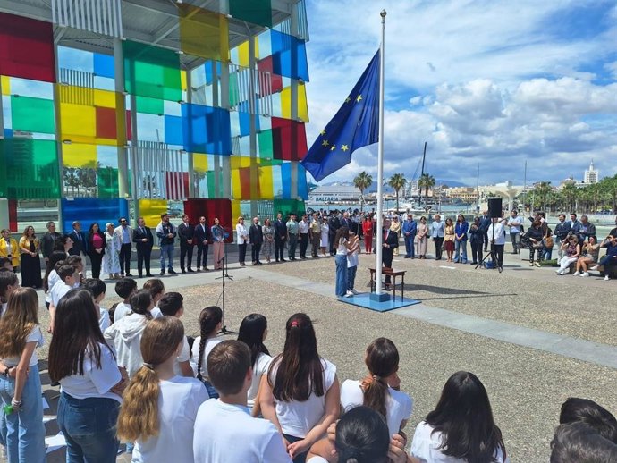 Celebración del Día de Europa en Málaga.