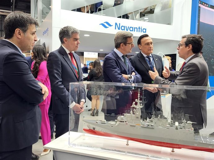 Feria Internacional de Defensa y Seguridad (Feindef) en Madrid.