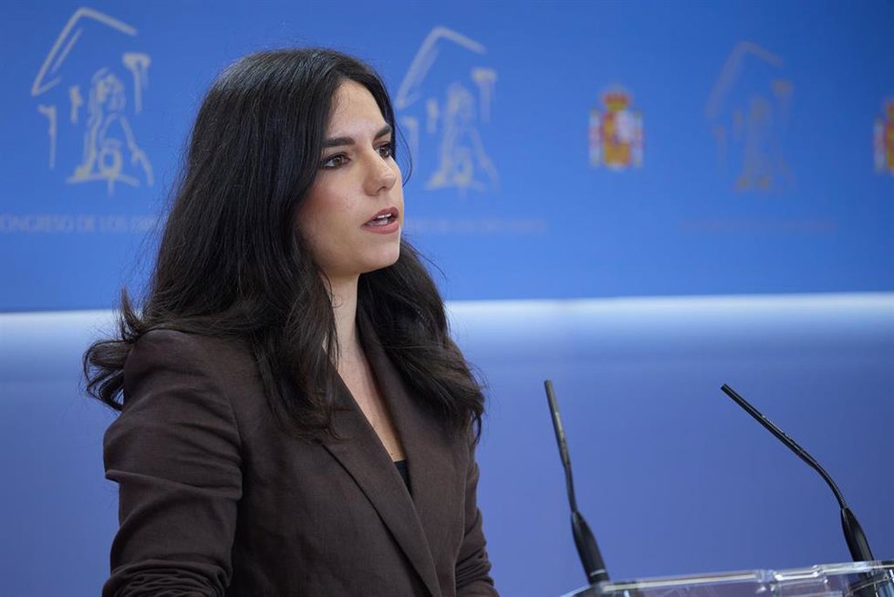 La portavoz de Vox en el Congreso, Pepa Millán (Fotografía de archivo)