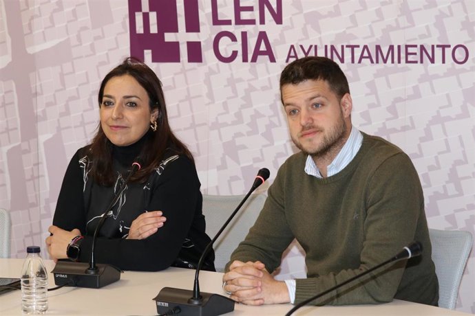 Andrés y Bilbao durante la rueda de prensa.