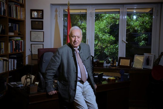 Archivo - Arxiu - L'exministre d'Assumptes exteriors, Jose Manuel García-Margallo, en imatge d'arxiu