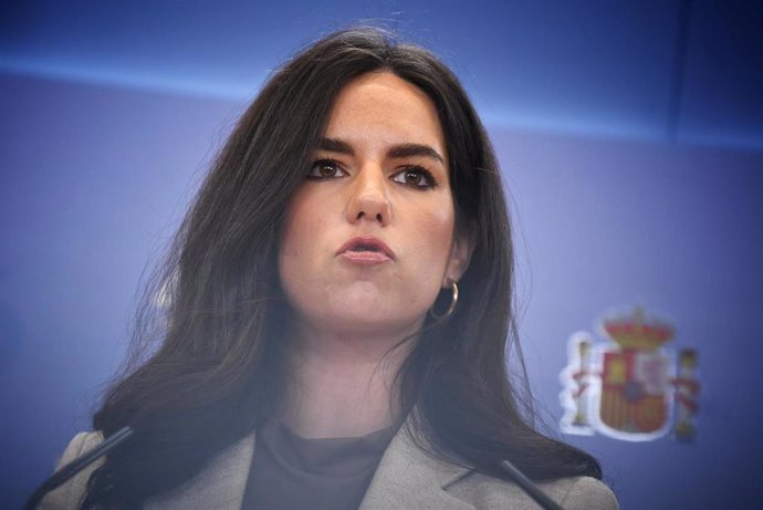 Archivo - La portavoz de Vox en el Congreso, Pepa Millán, en una imagen de archivo.