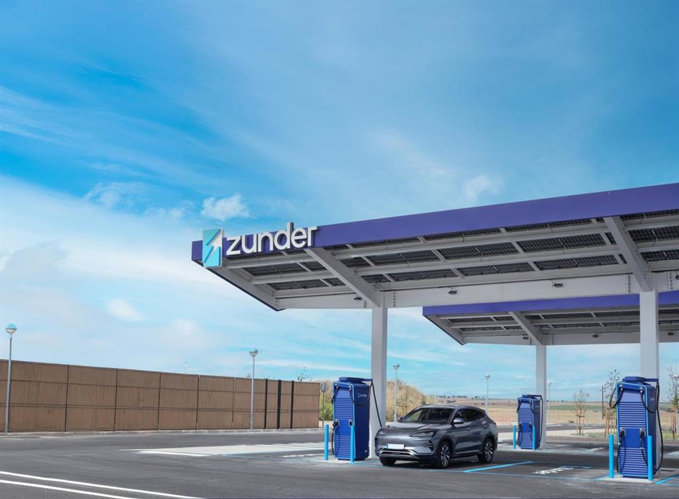 Estación de carga Zunder
