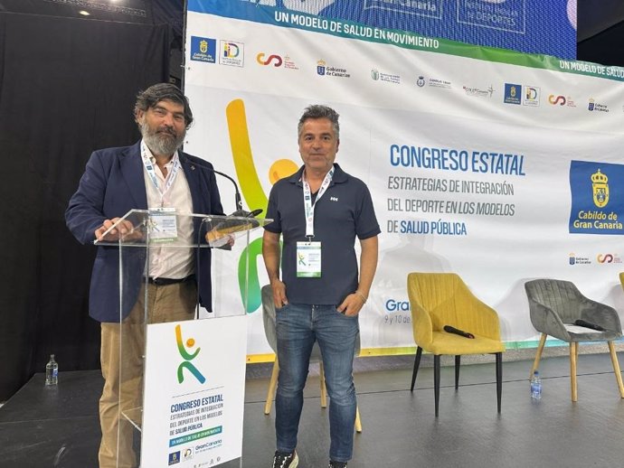 El conseller de Medio Ambiente, Medio Rural y Deportes del Consell de Mallorca, Pedro Bestard, este viernes en Gran Canaria.