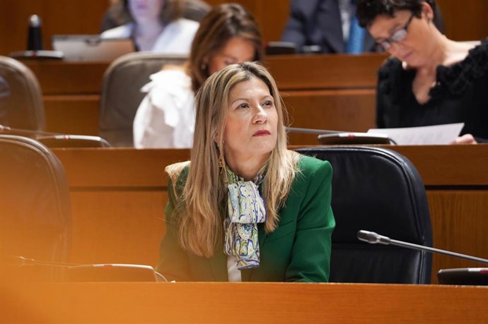 La vicepresidenta del Gobierno de Aragón y consejera de Presidencia, Economía y Justicia, Mar Vaquero.
