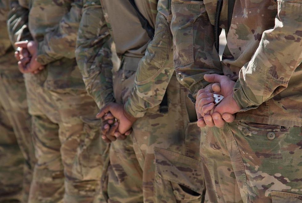 Archivo - Imagen de archivo de militares de EEUU