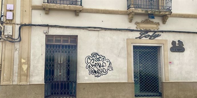 Una de las pintadas.