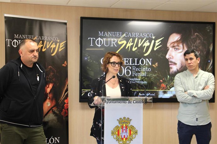 Presentación del concierto de Manuel Carrasco
