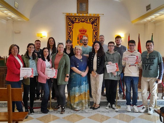 Clausura del proyecto formativo desarrollado en Los Villares.