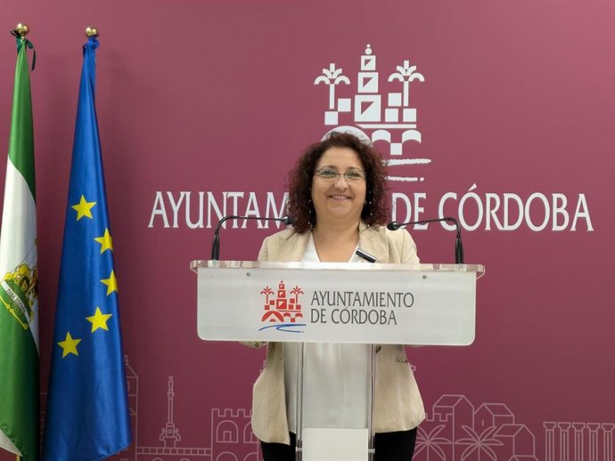 La concejal del PSOE en el Ayuntamiento de Córdoba Alicia Moya.