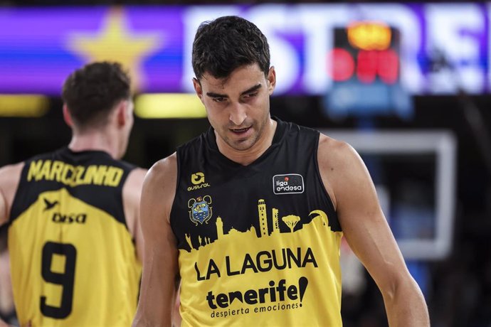 Archivo - Jaime Fernández, en un partido con La Laguna Tenerife.