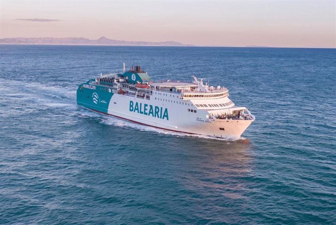 Archivo - Buque 'Bahama Mama' de la naviera Baleària.