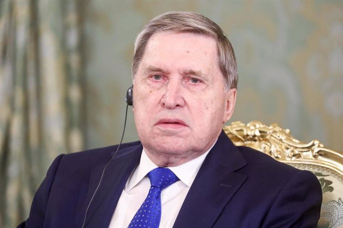 Yuri Ushakov, asesor del presidente ruso, Vladimir Putin.