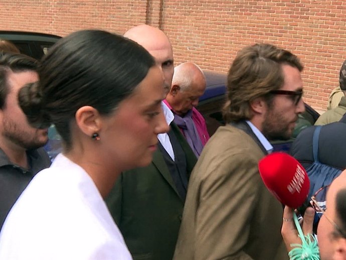 VICTORIA FEDERICA Y BORJA MORENO ORIOL EN LA PLAZA DE TOROS DE LAS VENTAS, EN MADRID