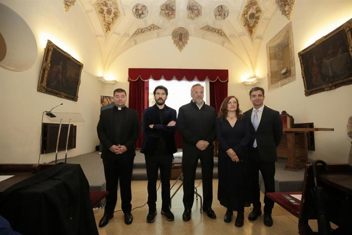El presidente de las Cortes y de la Fundación de Castilla y León, Carlos Pollán, participa en la presentación del proyecto ‘Nostra et Mundi’ en León