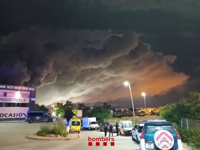 Núvol tòxic de l'incendi