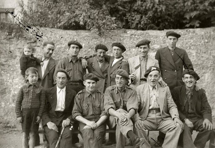 Fotografía del fondo de los hermanos Azparren.