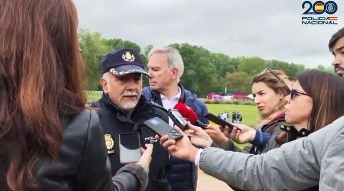 Las autoridades atienden a los medios para realizar el balance de la fiesta de la ITA en Palencia