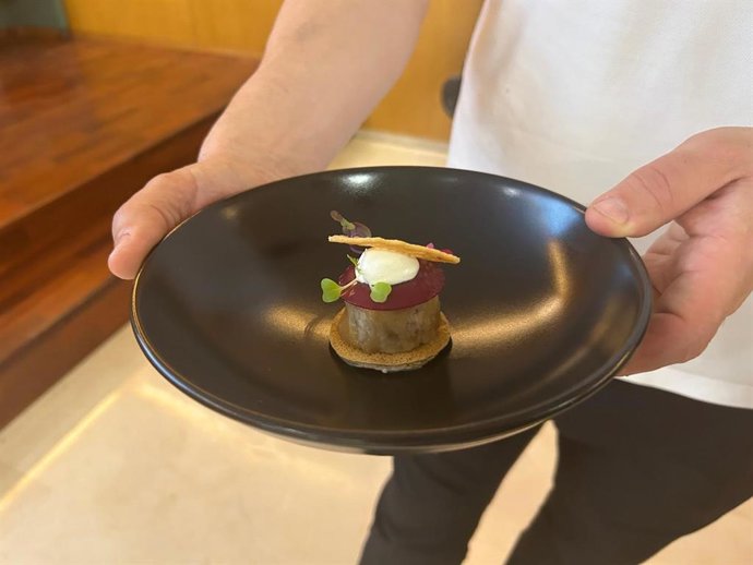 La primera tapa creada con IA por la Escuela Internacional de Cocina de Valladolid y Spain AI, premio europeo Open Awards