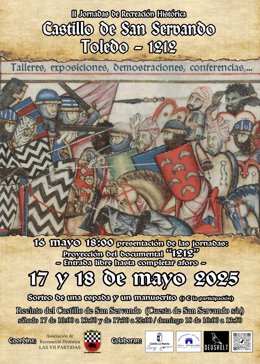 Cartel de las Jornadas de Recreación Histórica en Toledo.