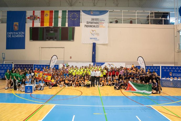 Diputación clausura la Liga Educativa de Promoción de Voleibol.